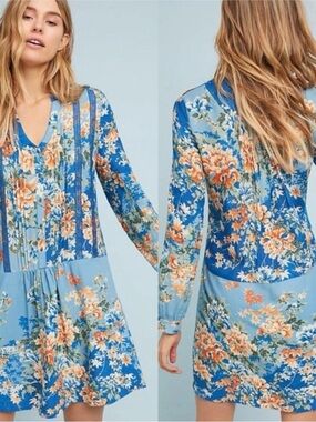 Anthropologie, Gaina light flowy shift dress from Tiny, size medium
